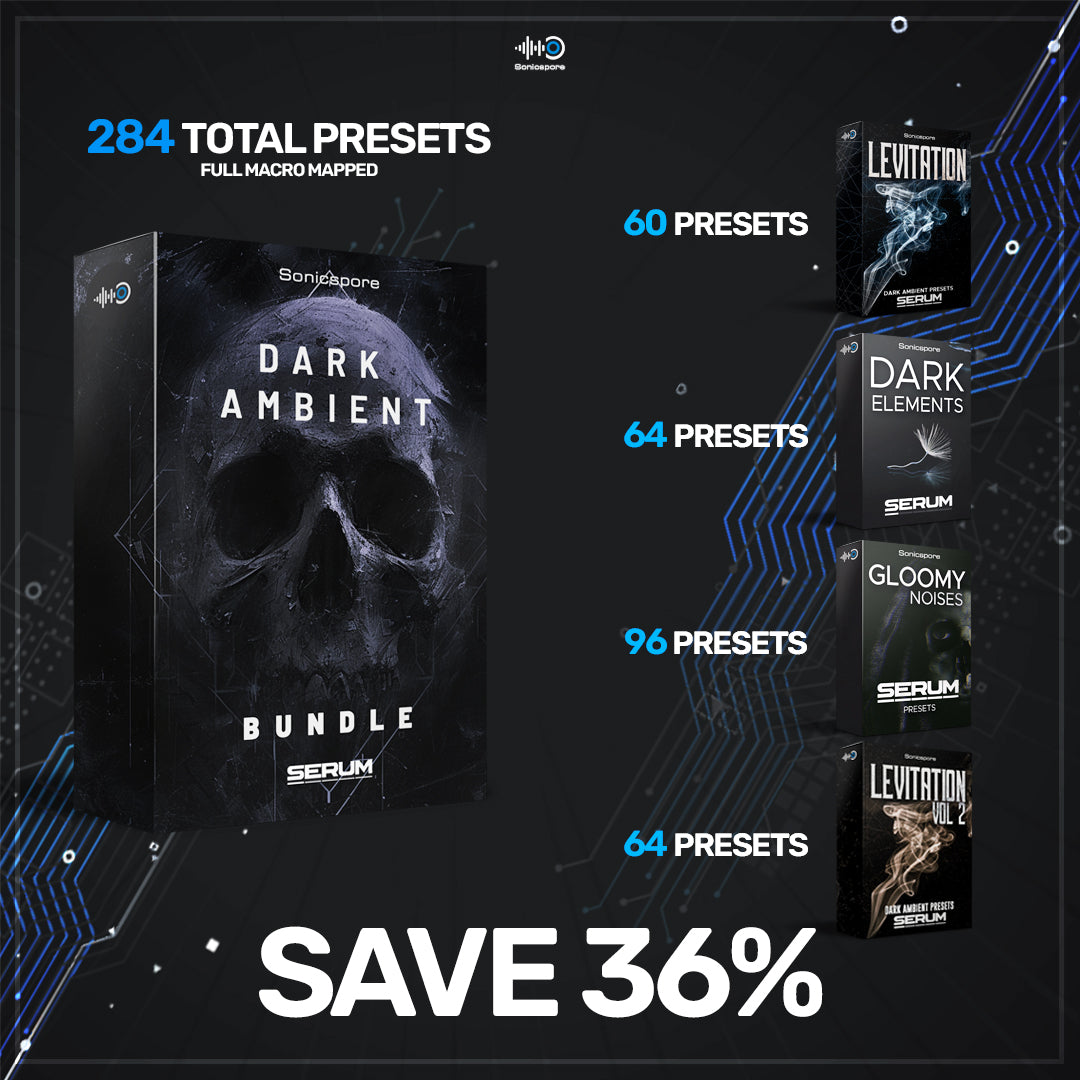 Dark Cinematic soundscapes vst presets for xfer serum vst Bundle contents