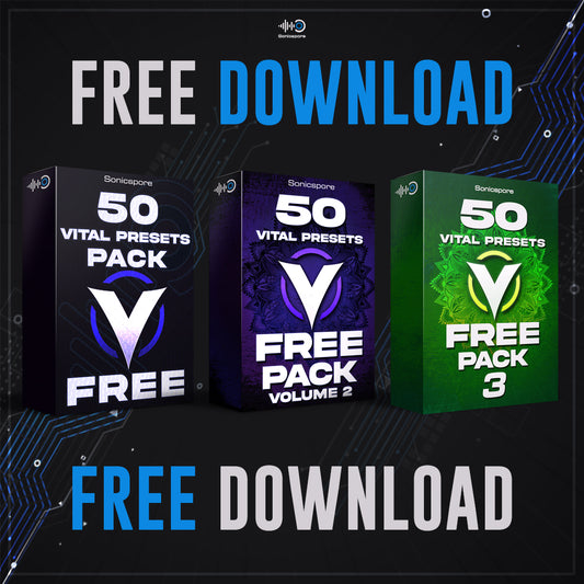 Free Vital Synth Presets BUNDLE PACK 
 Sonicspore Free Electronic Music Vital 160 Preset Collection
