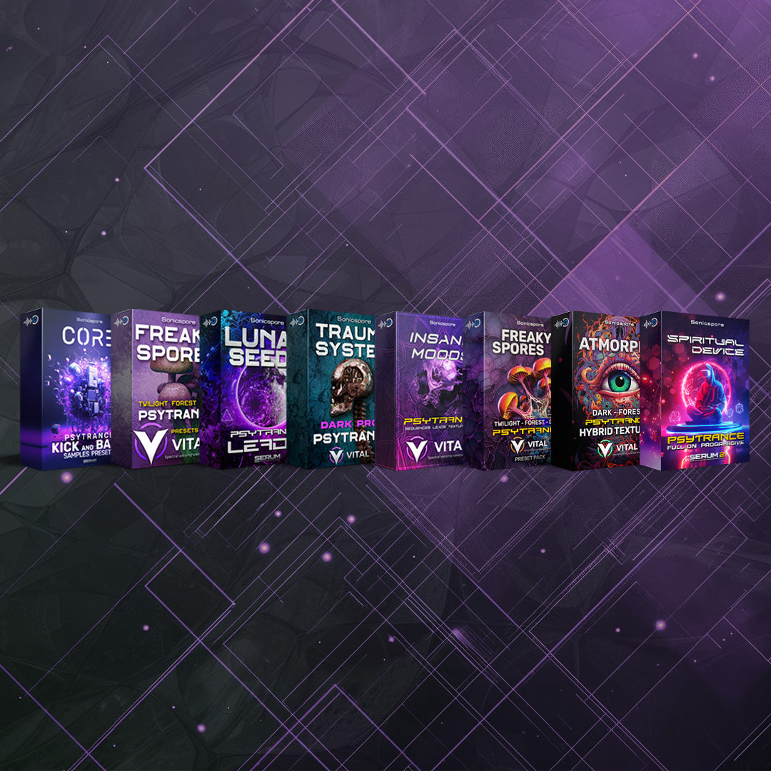 Psytrance Production Soundbanks Collection – Sonicspore Sounds