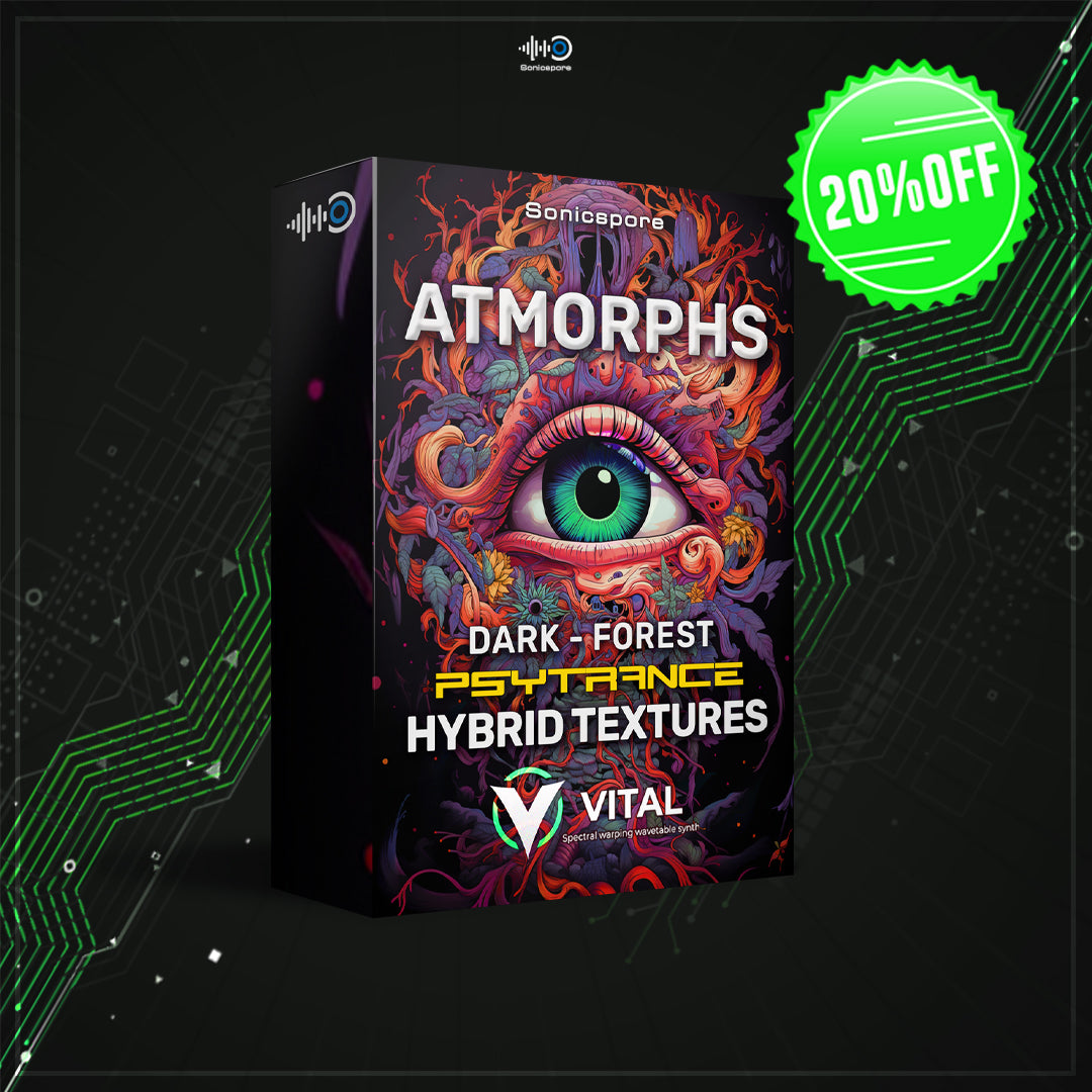 ATMORPHS Hybrid Textures - Vital Psytrance Presets