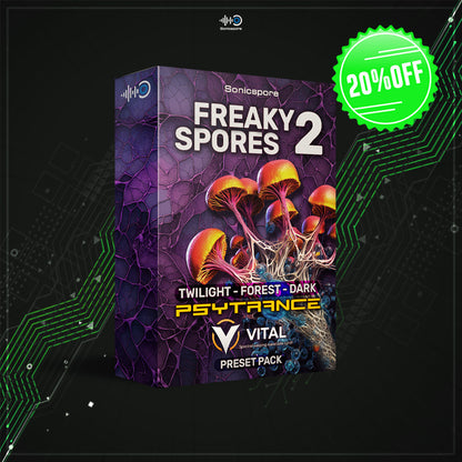FREAKY SPORES v2 - Psytrance Vital