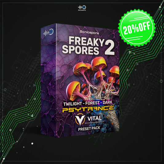 FREAKY SPORES v2 - Psytrance Vital