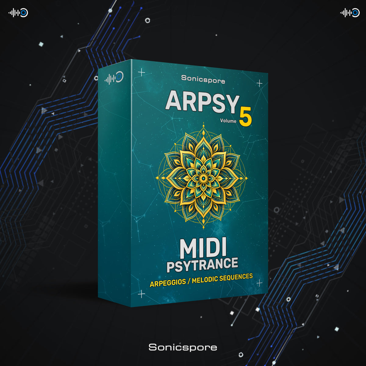 Psytrance midi pack 150 melodies loops & 10 serum presets