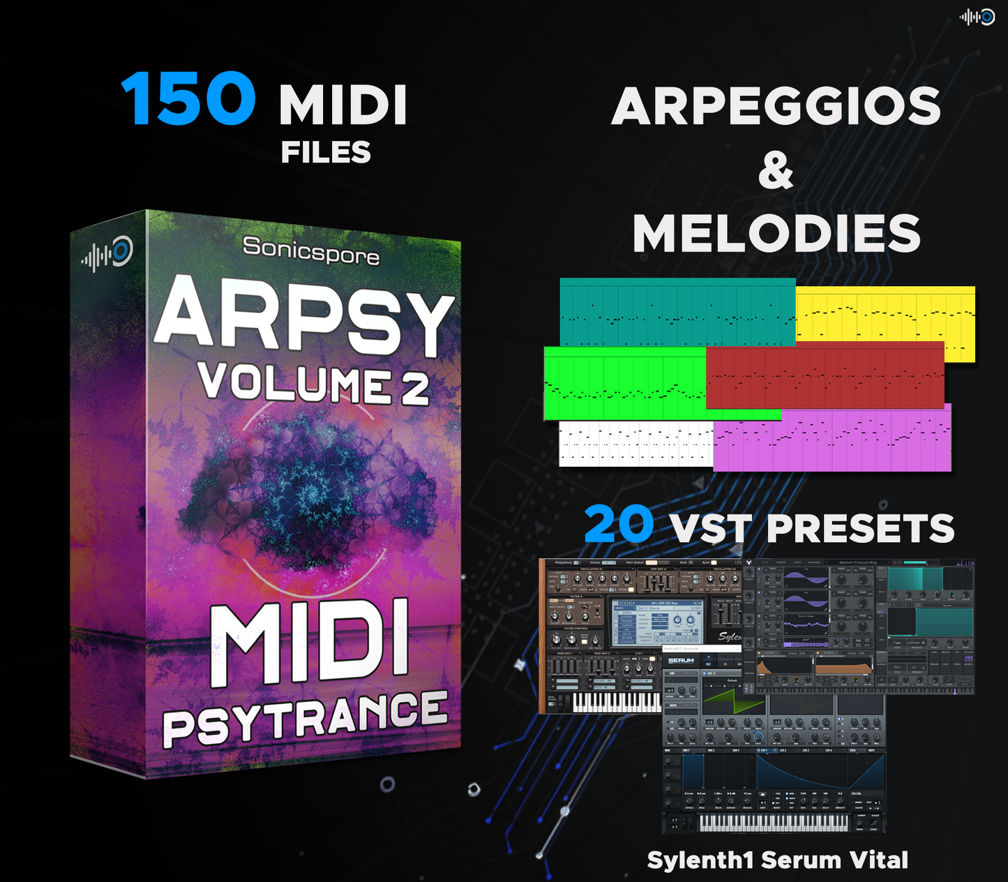 PSYTRANCE MIDI BUNDLE