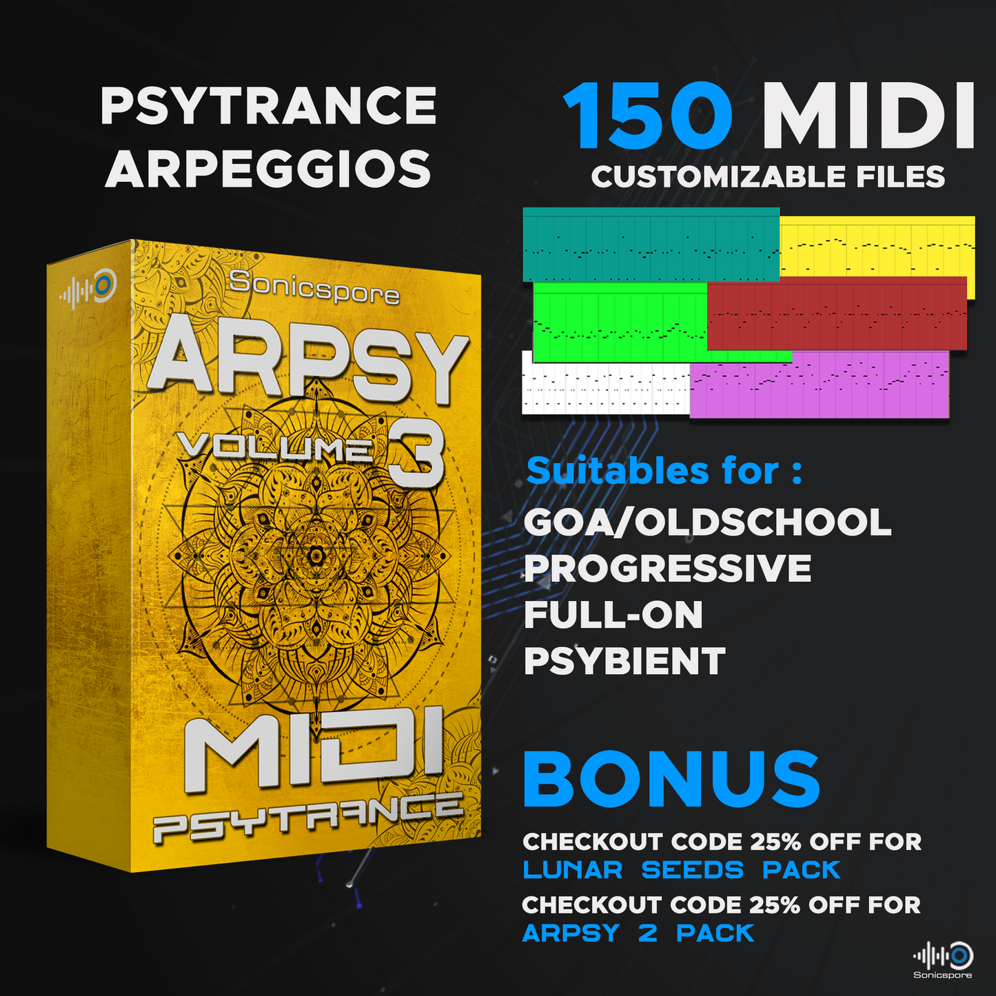 PSYTRANCE MIDI BUNDLE