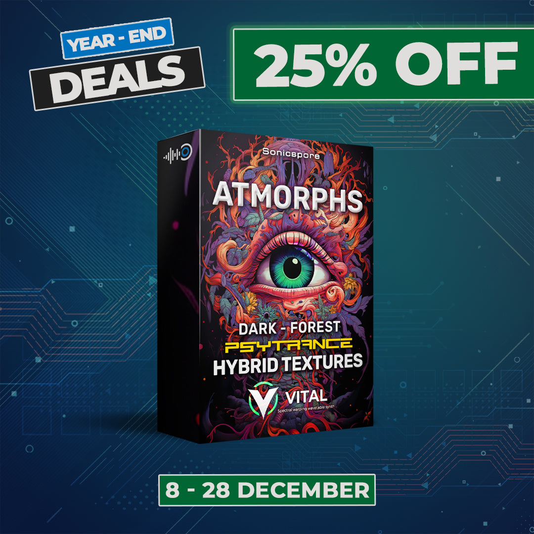 ATMORPHS Hybrid Textures - Vital Psytrance Presets