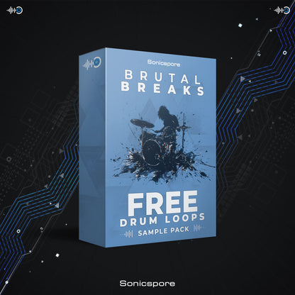 Sonicspore - BRUTAL BREAKS - Free Drum Loops (Samples)