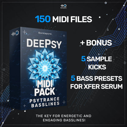 PSYTRANCE MIDI BUNDLE