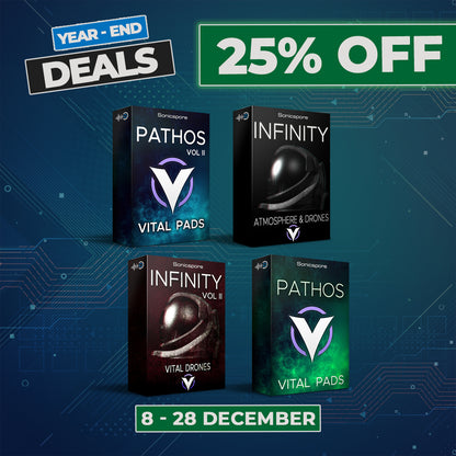 INFINITY/PATHOS - Pads & Drones presets for Vital