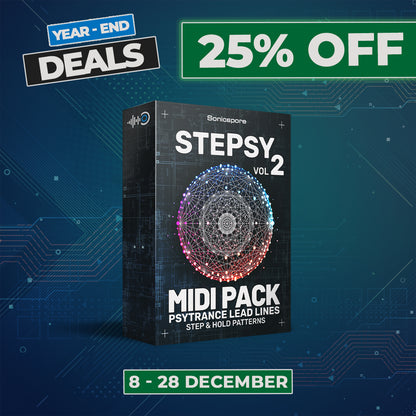 STEPSY v2 - Psytrance Midi Lead Loops