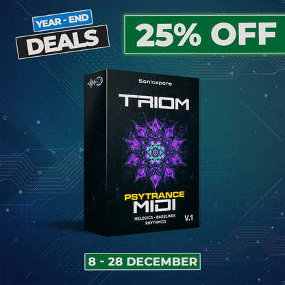 TRIOM - Psytrance Midi Loops