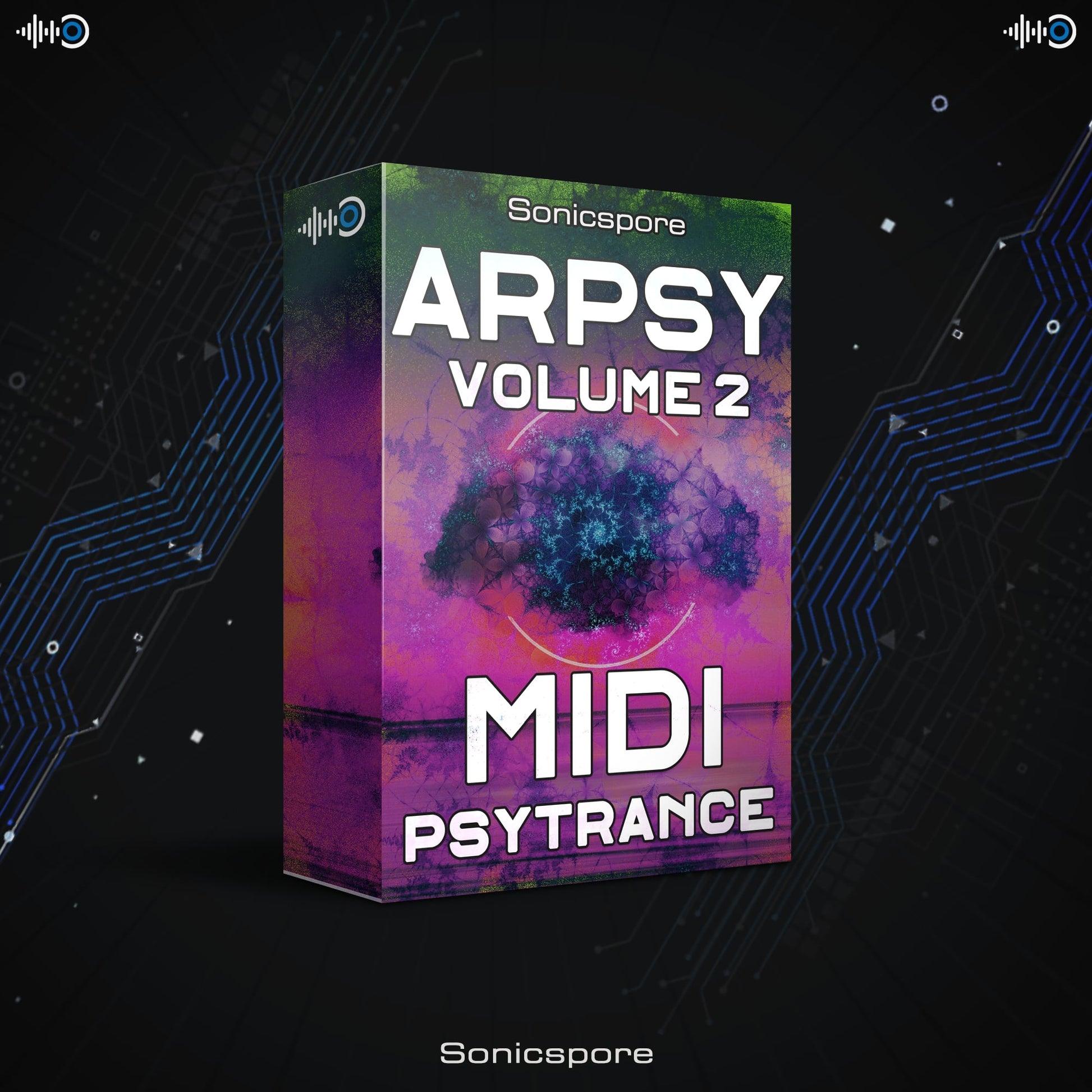 Psytrance Arpeggios Bundle with MIDI and  Presets