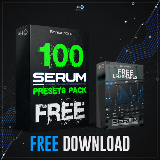 Sonicspore Free Serum Preset and LFO Shape free download Pack