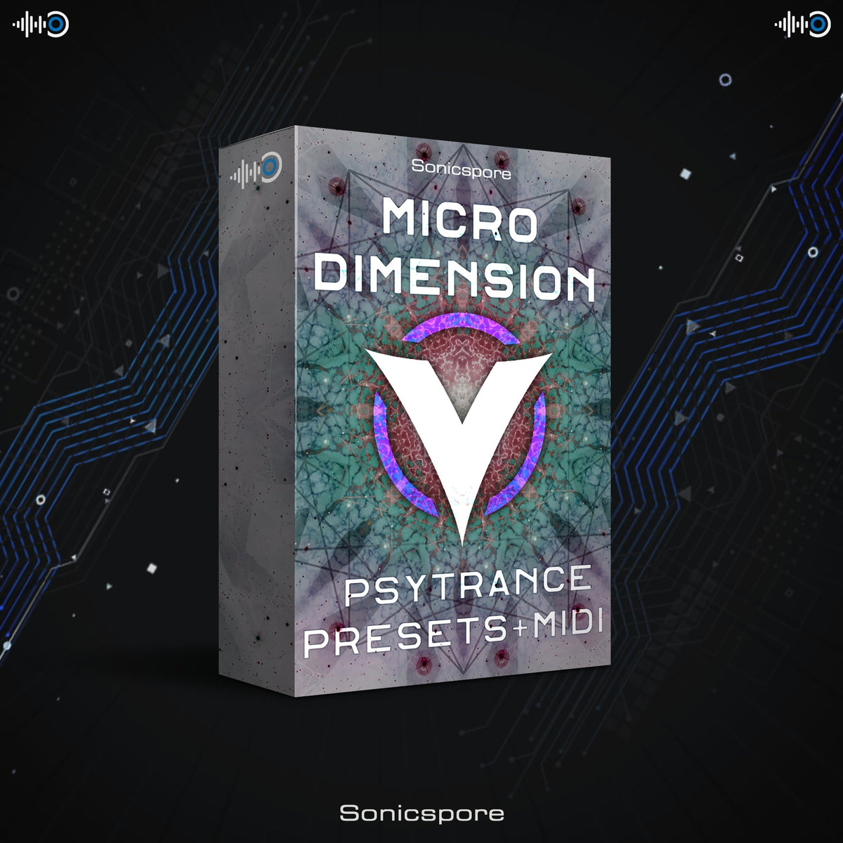 MICRODIMENSION - Psytrance (Vital Presets/Midi) – Sonicspore Sounds