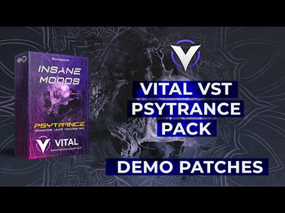 Vital Synth Psytrance Preset Sound pack