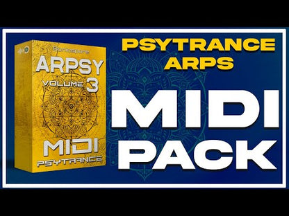 Sonicspore - ARPSY 4 - Psytrance Arpeggios (MIDI - Serum)