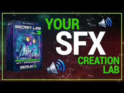 SECRET LAB v.3 – Serum 2 - Sound Effects