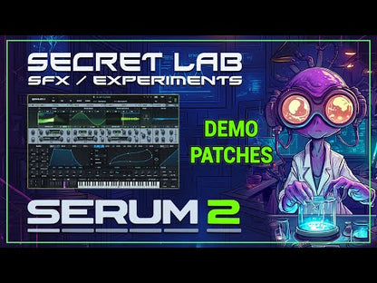 SECRET LAB v.1 – Serum 2 - Sound Effects