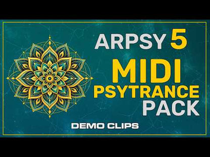 ARPSY 5 - Psytrance Midi Loops