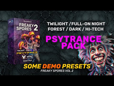 Psytrance Preset Pack-Vital Synth-FREAKY SPORES 2 – Sonicspore Sounds