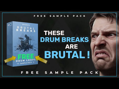 Sonicspore - BRUTAL BREAKS - Free Drum Loops (Samples)