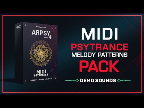 ARPSY 4 - Psytrance Midi Loops – Sonicspore Sounds