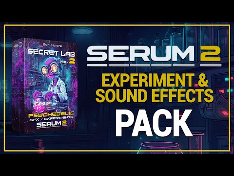 Serum 2 Sound effects experimental vst preset pack – Sonicspore Sounds