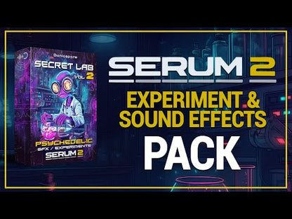 SECRET LAB v.2 – Serum 2 - Sound Effects