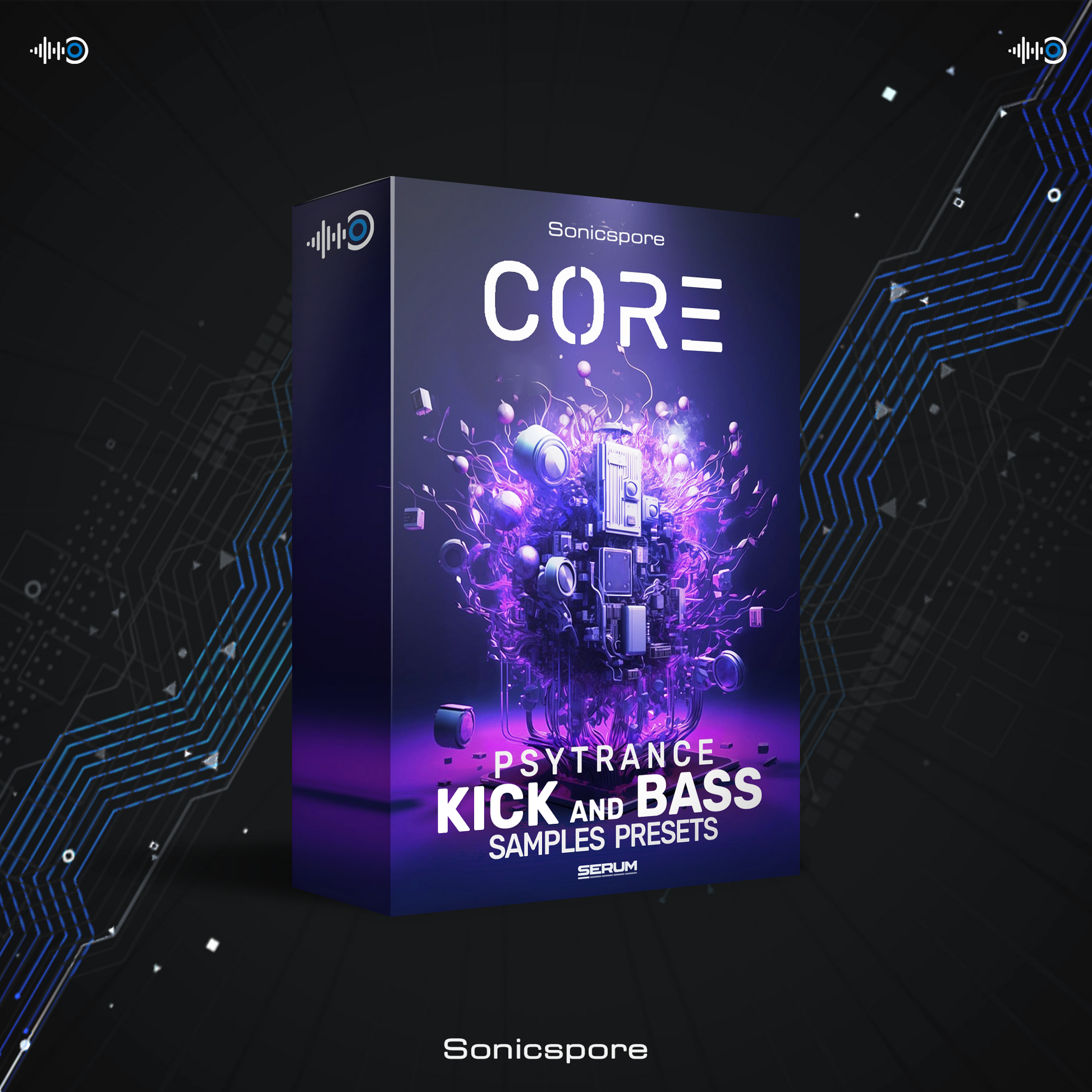 Core Kick and Bass Serum Preset Pack for Psytrance Production