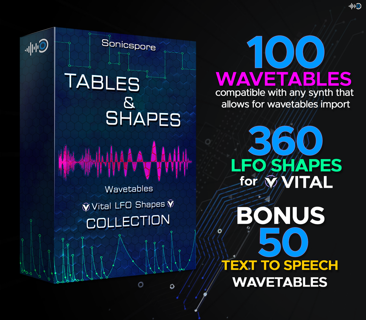 Sound Table Design TABLES & SHAPES (Sound Design Pack) – Sonicspore Sounds