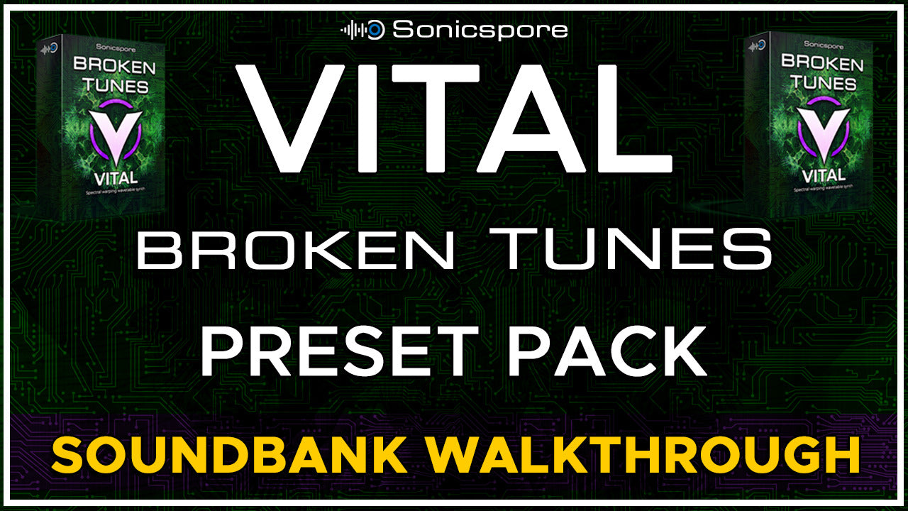 Load video: 50 presets for vital vst glitch sfx sounds