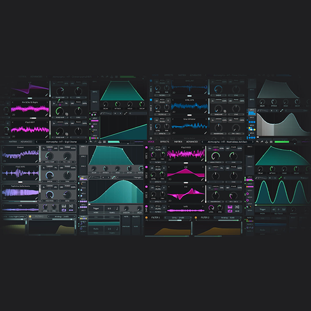 Vital VST Presets for Psytrance – high-quality soundbank visuals including leads, atmospheres, and complex modulation chains by Sonicspore